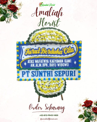 Papan Bunga Duka di Madidir